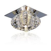 20w moderncontemporary crystal mini style flush mount living room bedr ...