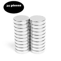 20pcs12X3 Brushed Nickel Magnetic Push Pins Bonus Magnet - Fridge Magnets Office Magnets Dry Erase Board Magnets Refrigerator Magnets Whiteboard