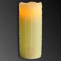 20 cm high - LED Candle Wax, real wax