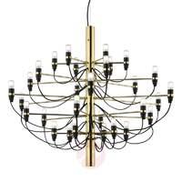 2097 - 50 Lamp Chandelier, Brass