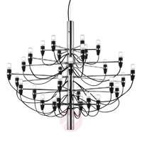 2097 50 lamp chandelier chrome