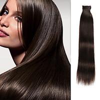 20pcslot 14inch tape in 100 human hair extensions skin pu weft 40g str ...