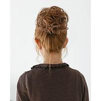 2015 New Fashion Synthetic Elastic Bride Hair Bun Hair Chignon Roller Hepburn\'s Hairpieces Hair Synthetic Bun