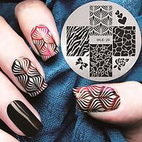 2016 Latest Version Fashion Pattern Nail Art Stamping Image Template Plates