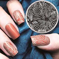 2016 latest version fashion pattern nail art stamping image template p ...