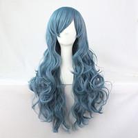 2015 hot sale long cosplay wigs anime synthetic wigs cosplay party hai ...