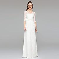 2017 lanting bride sheath column wedding dress chic modern see through ...