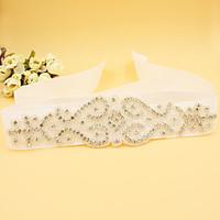 2016 New Satin Wedding / Party/ Evening Sash - Rhinestone / Imitation Pearl Women\'s Sashes