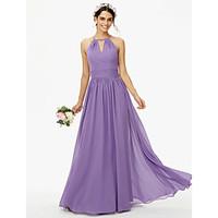 2017 lan ting bride floor length jewel bridesmaid dress elegant sleeve ...