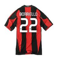 2010-11 AC Milan Home Shirt (Borriello 22)