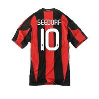 2010-11 AC Milan Home Shirt (See...