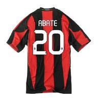 2010-11 AC Milan Home Shirt (Abate 20)