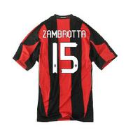 2010-11 AC Milan Home Shirt (Zam...