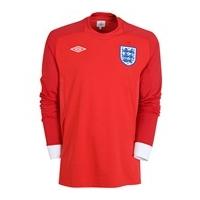 2010-11 England World Cup Long Sleeve Away Shirt (Kids)