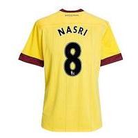 2010 11 arsenal nike away shirt nasri 8 kids