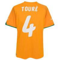 2010-11 Ivory Coast World Cup home (Toure 4)