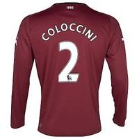 2012-13 Newcastle Long Sleeve Away Shirt (Coloccini 2)