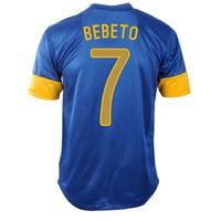 2012 13 brazil nike away shirt bebeto 7 kids