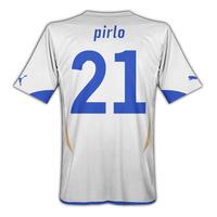 2010-11 Italy World Cup Away (Pirlo 21)