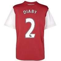 2011-12 Arsenal Nike Home Shirt (Diaby 2) - Kids