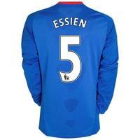 2010 11 chelsea long sleeve home shirt essien 5