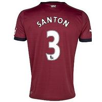 2012-13 Newcastle Puma Away Shirt (Santon 3) - Kids