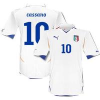 2010-11 Italy World Cup Away (Cassano 10)