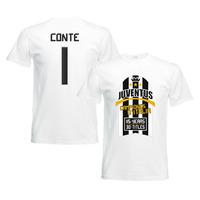 2012 Juventus Champions T-Shirt (White) - Conte 1