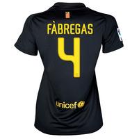 2011-12 Barcelona Nike Womens Away Shirt (Fabregas 4)