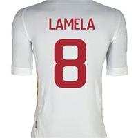 2011 12 roma kappa away shirt lamela 8