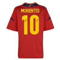 2012 13 spain euro 2012 home shirt morientes 10 kids