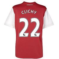 2011-12 Arsenal Nike Home Shirt (Clichy 22) - Kids