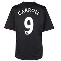 2011-12 Liverpool Away Football Shirt (Carroll 9) - Kids