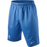 2012-13 France Nike Longer Knit Shorts (Blue)