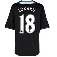 2011 12 chelsea away football shirt lukaku 18