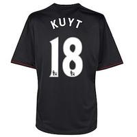 2011-12 Liverpool Away Football Shirt (Kuyt 18) - Kids