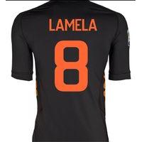 2011 12 roma kappa 3rd shirt lamela 8