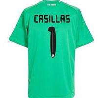2010-11 Real Madrid Adidas Goalkeeper Home Shirt (Casillas 1)