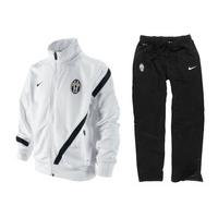 2011-12 Juventus Nike Sideline Tracksuit (White) - Kids