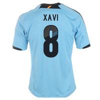 2012-13 Spain Euro 2012 Away (Xavi 8)