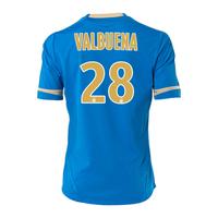 2011-12 Marseille Away Shirt (Valbuena 28)