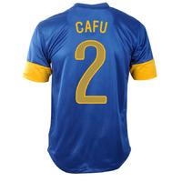 2012 13 brazil nike away shirt cafu 2