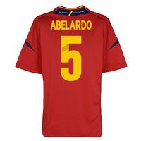 2012-13 Spain Euro 2012 Home Shirt (Abelardo 5)