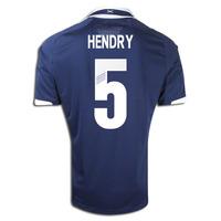 2012-13 Scotland Home Shirt (Hendry 5)