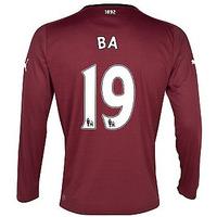 2012 13 newcastle long sleeve away shirt ba 19