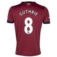 2012 13 newcastle puma away shirt guthrie 8 kids