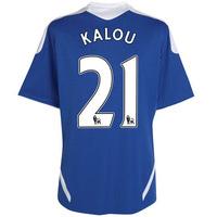 2011-12 Chelsea Home Football Shirt (Kalou 21) - Kids