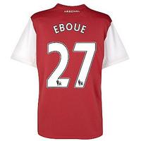 2011-12 Arsenal Nike Home Shirt (Eboue 27)