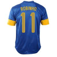 2012 13 brazil nike away shirt robinho 11 kids