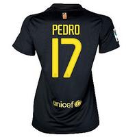 2011-12 Barcelona Nike Womens Away Shirt (Pedro 17)